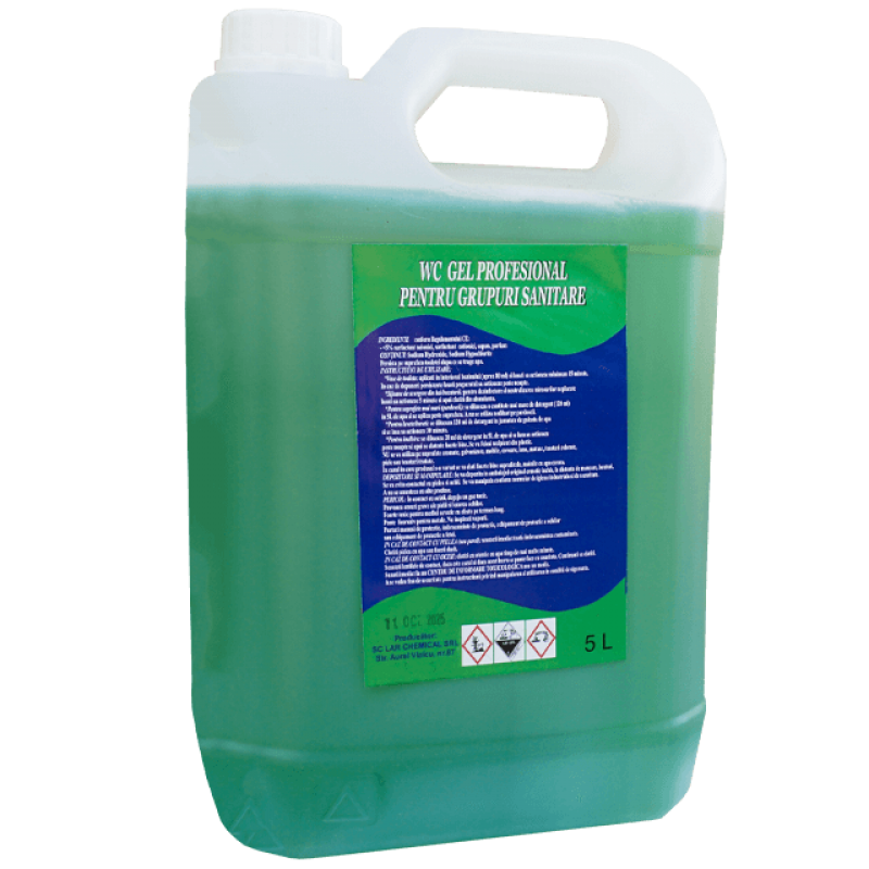 Detergent Wc gel Easy Clean 5 litri